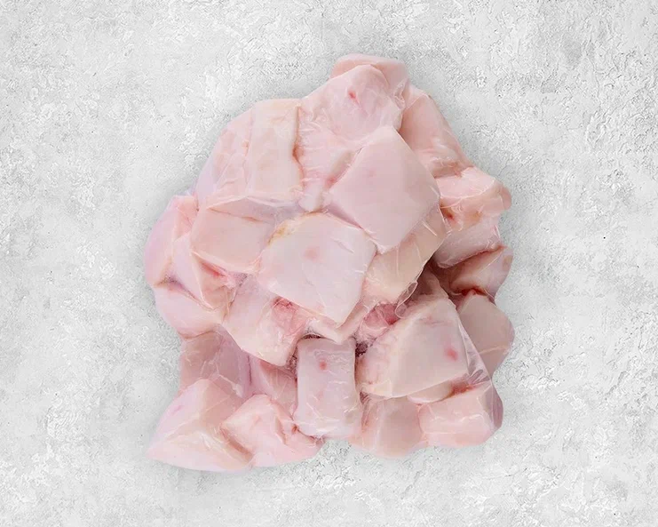 Курдюк зачищенный резаный (кубик)