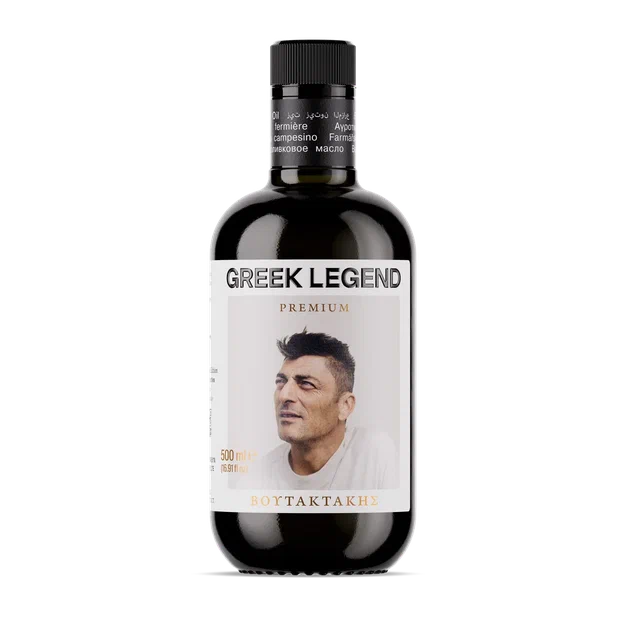 Масло оливковое нерафинированное (Extra virgin), Voutaktakis, 500 мл*6, ст/б., GREEK LEGEND PREMIUM