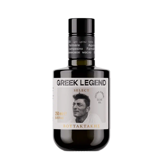 Масло оливковое нерафинированное (Extra virgin), Voutaktakis, 250 мл*6,ст/б., GREEK LEGEND SELECT