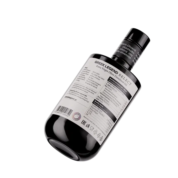 Масло оливковое нерафинированное (Extra virgin), Chatzigeorgiou, 500 мл*6,ст/б., GREEK LEGEND SELECT