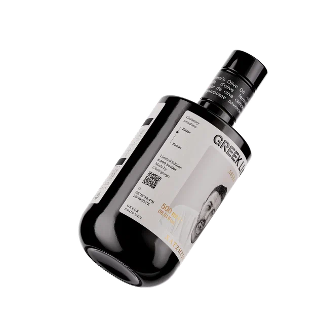 Масло оливковое нерафинированное (Extra virgin), Chatzigeorgiou, 500 мл*6,ст/б., GREEK LEGEND SELECT