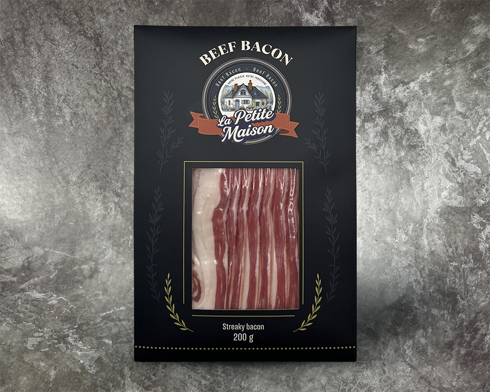 Бекон говяжий сырокопченый, ТМ LA PETITE MAISON