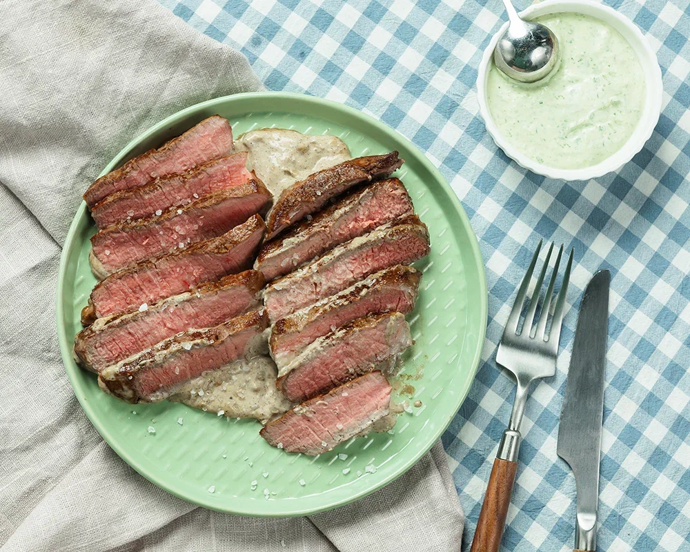 Яблочко, порционный стейк (Eye of Round Steak)